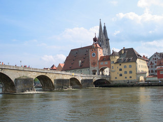 Old Town and the Danube - Regensburg, Germany