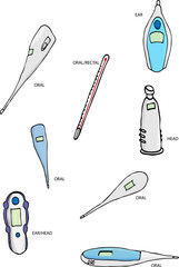 Various Thermometers