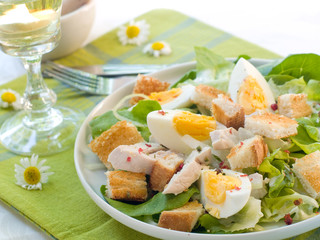 Cesar Salad with Chicken