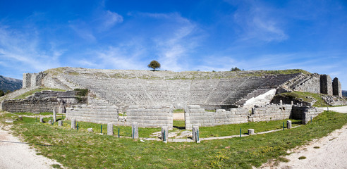 The ancient theater at Dodoni