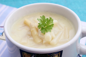 Spargelsuppe