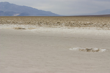 Bad water basin death valley