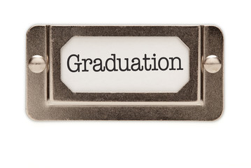 Graduation File Drawer Label