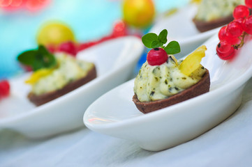 Catering-süße Canapes