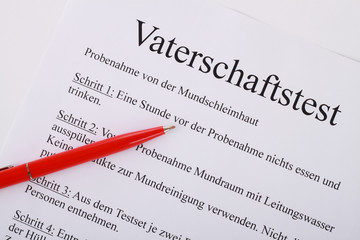 Vaterschaftstest