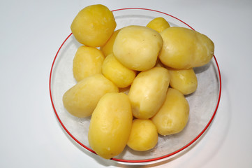 A Plate of Boiled Potatoes