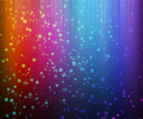 Bright abstract background, bokeh effect