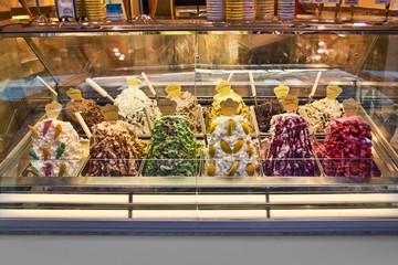 Genuine Italian ice cream