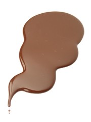 Forma líquida de chocolate
