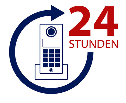 button 24 stunden hotline