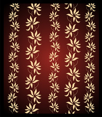 Vector illustration.Floral background.