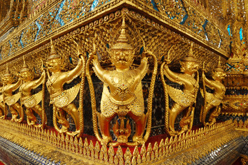 Goled garuda of wat prakaew
