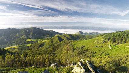 Panorámica desde el mirador de El Fito.