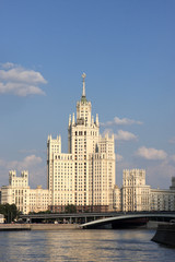 Fototapeta na wymiar Historical Soviet building