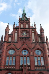 Fototapeta na wymiar Rathaus Berlin-Lichtenberg