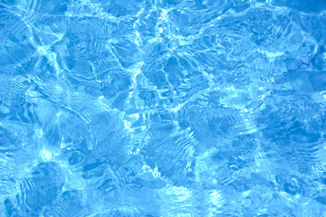 Obraz na płótnie Canvas Blue water in a pool