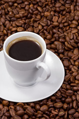 coffee and beans