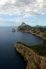 スペインのマヨルカ島の風景