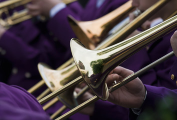 Fototapeta premium Trumpet Concert