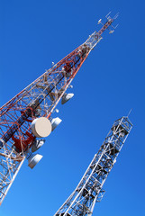 Naklejka premium Antenas