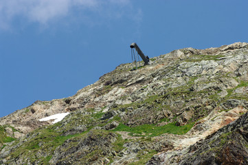 Avalanches - Dispositif de d&eacute;clenchement &agrave; gaz d&eacute;tonant