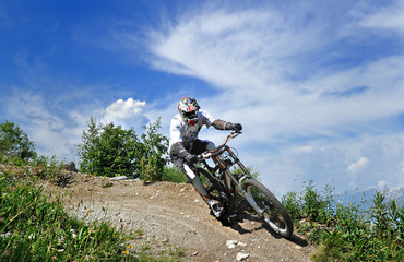 descente free ride vtt
