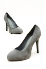 graue pumps high heels