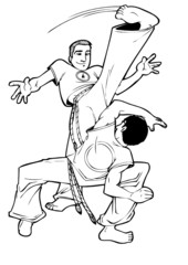 Capoeira Fight © grafffik