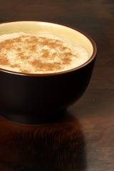 delicious fancy rice pudding