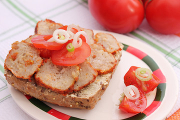 Frikadellenbrötchen