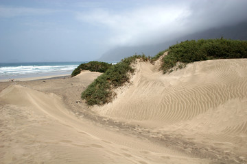 sand dunes, Famara beach