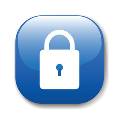 The dark blue button for a site web. A vector illustration, it i