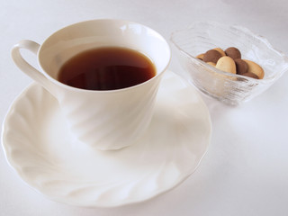 紅茶とクッキー