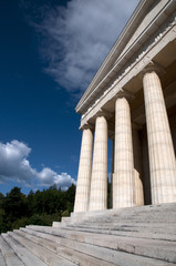 Naklejka premium Canova Temple - Possagno, Italy