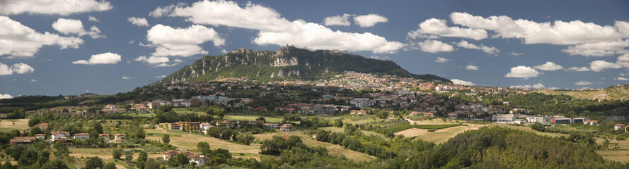 Fototapeta na wymiar Titano Góra, Republika San Marino