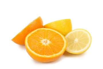 fruit, orange et citron