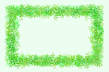 葉っぱのフレーム