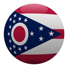 boule ohio ball drapeau flag
