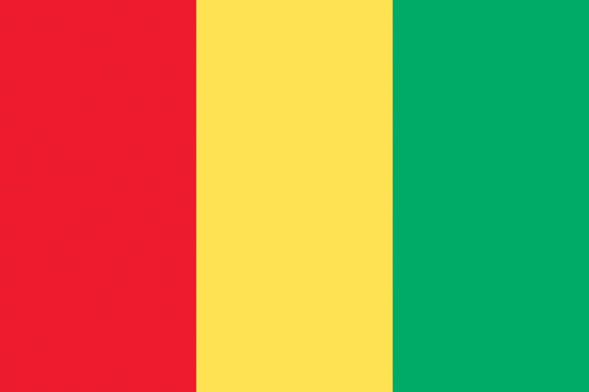 République De Guinée Alias Guinée-Conakry Drapeau National, Agitant Au  Vent. Rendu 3d, CGI Banque D'Images et Photos Libres De Droits. Image  177606003