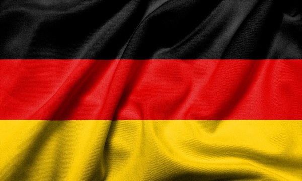 3D Flag of  Germany satin