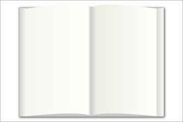 Vector Blank Book
