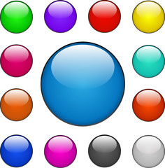 Colorful Vector Web Buttons