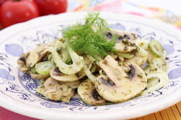 champignonsalat