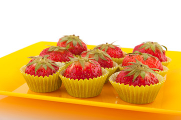 Luxury strawberries