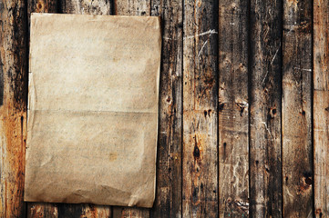 paper on old wood texture