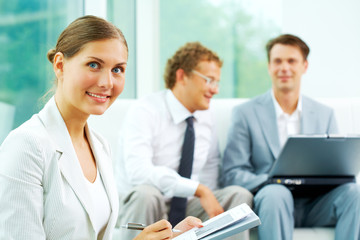 Obraz premium Female leader