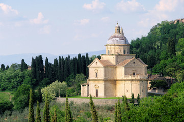 Fototapeta na wymiar Kirche Montepulciano - Montepulciano church 03