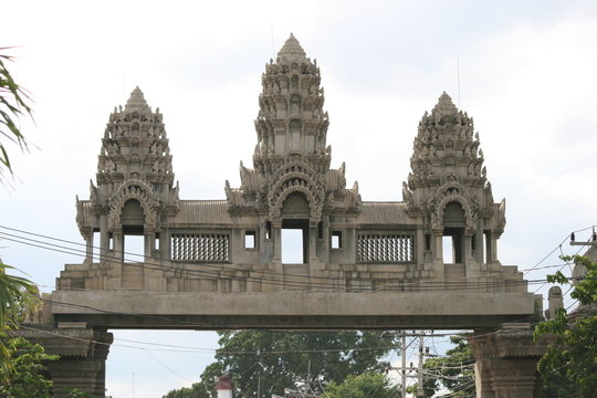 Cambodian temple.