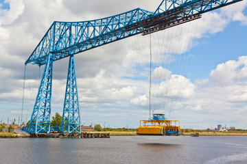 Fototapeta na wymiar Middlesbrough transporter bridge