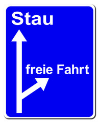 Autobahnstau Autobahnstau